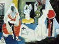 Las mujeres de Argel Delacroix IX 1955 Cubismo Pablo Picasso